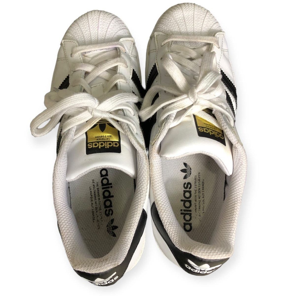 Adidas Adidas Originals Women's Superstar Sneaker White/Black 6.5 Size US 6.5 / IT 36.5 - 5 Thumbnail