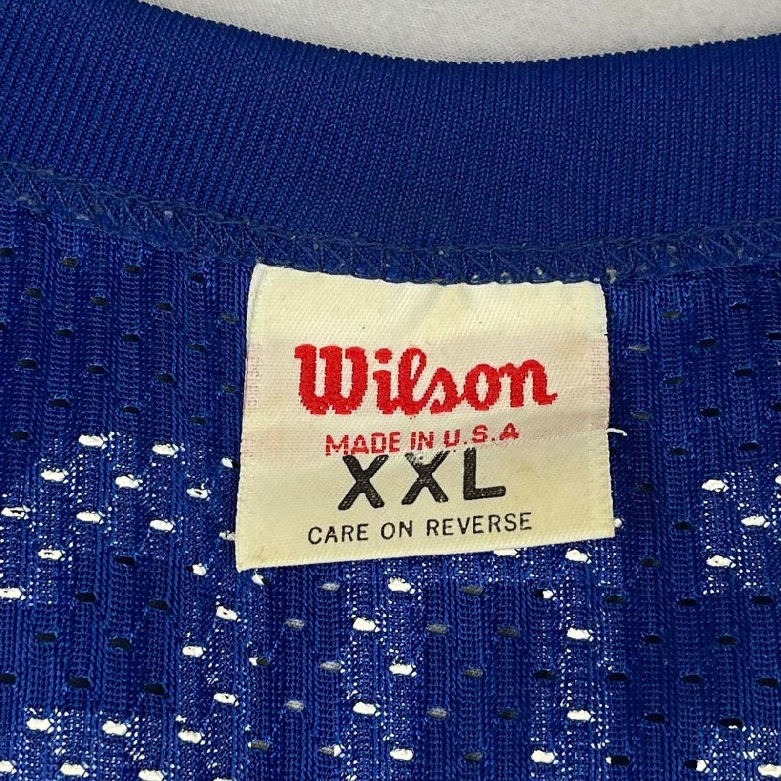 Wilson Vintage 90s drew bledsoe patriots Wilson Jersey XXL Usa made Size US XXL / EU 58 / 5 - 4 Thumbnail