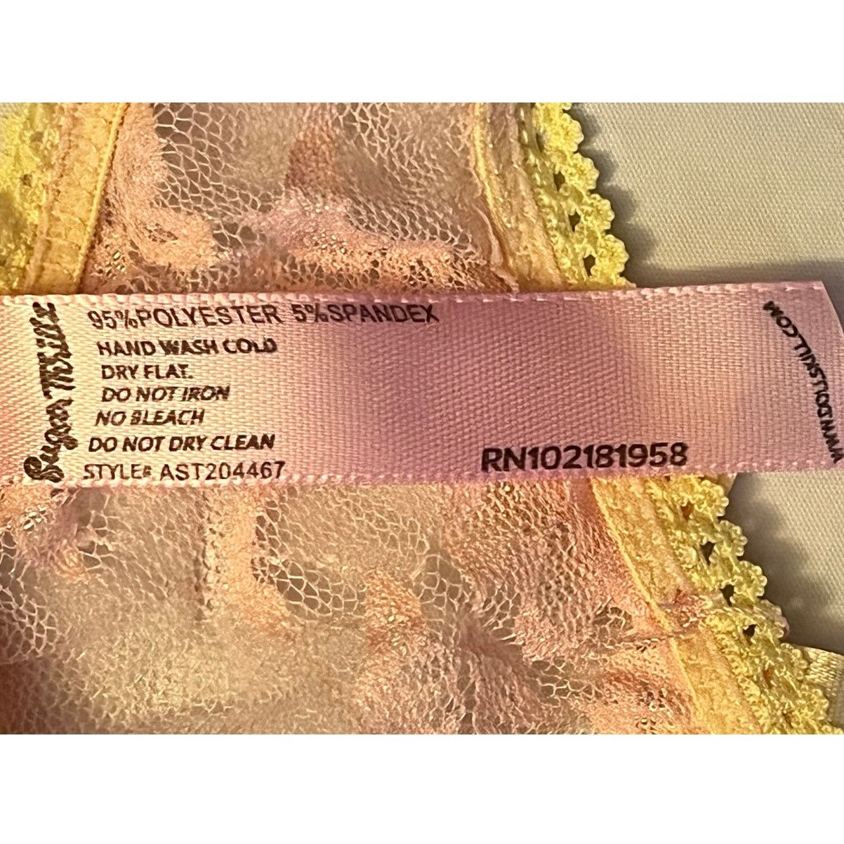 Dolls Kill Dolls kill Sugar Thrillz Lingerie Set Bra/Pany Size: XXS Size ONE SIZE - 9 Thumbnail