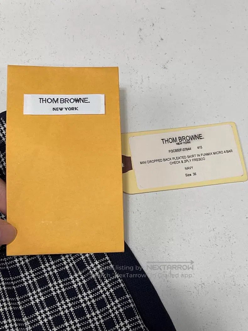 Thom Browne Thom Browne Pleated Skirt Size 24" / US 00 / IT 34 - 7 Thumbnail