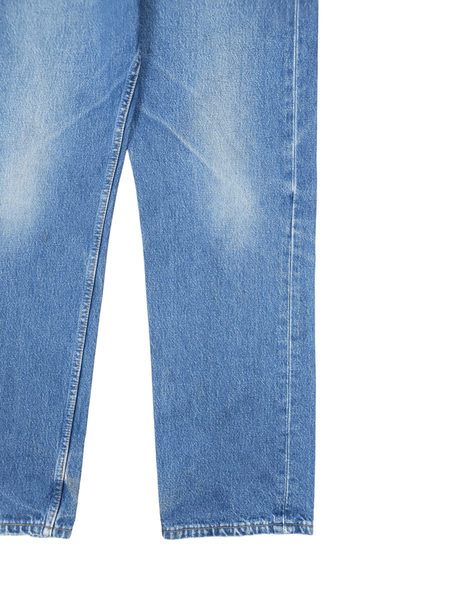 Levi's × Levi's Vintage Clothing × Vintage 💎 38/32 Vintage 90's Levi's 501 Washed Straight Denim Jeans Size US 38 / EU 54 - 8 Thumbnail