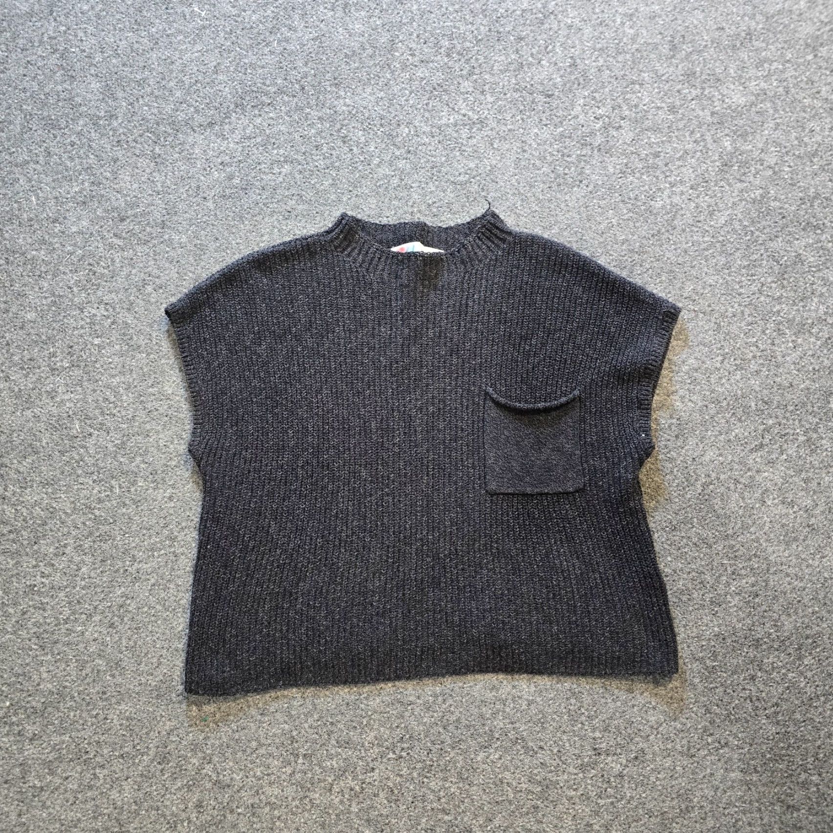 Free People **Gray Oversized Chunky Knit Free People Womens Medium Pullover** User: **Oversized Chunky Knit Gray Free People Womens Medium Pullover** Size M / US 6-8 / IT 42-44 - 2 Thumbnail