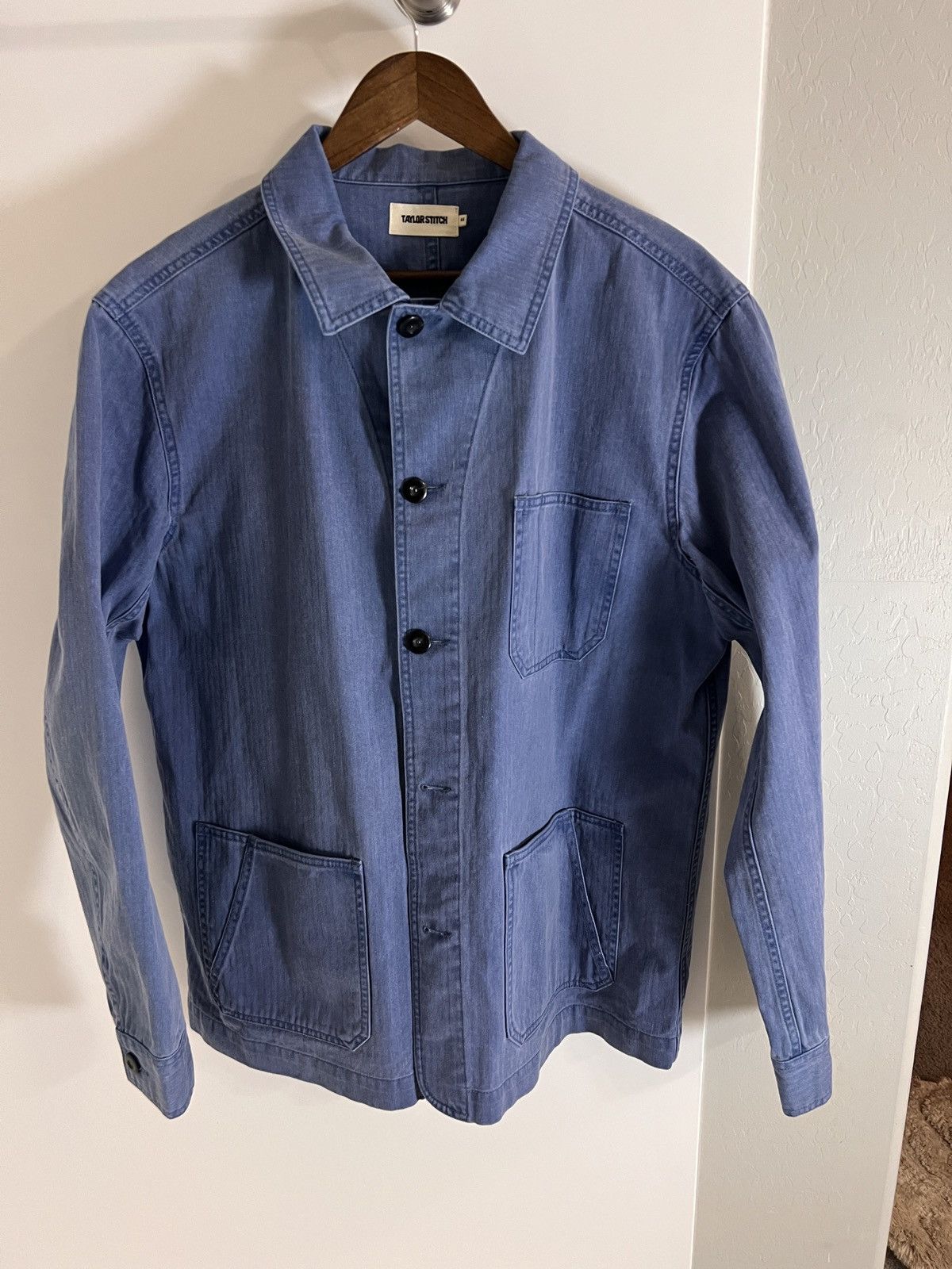 Taylor Stitch Washed Indigo Chore Jacket – Size M