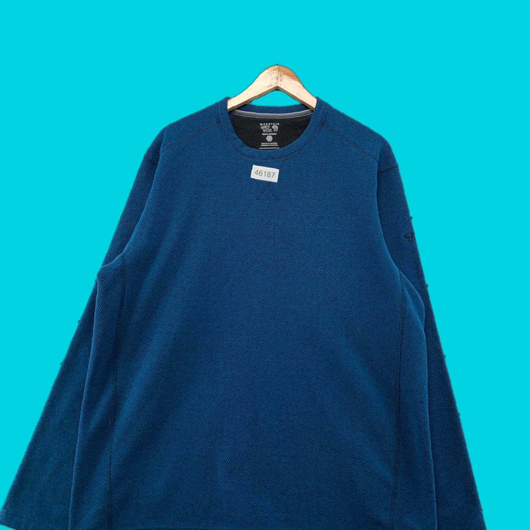 Mountain Hardwear Mountain Hardwear Sweater Mens Large Blue Fleece Lined Outdoor Hiking Casual Size US L / EU 52-54 / 3 - 1 Thumbnail