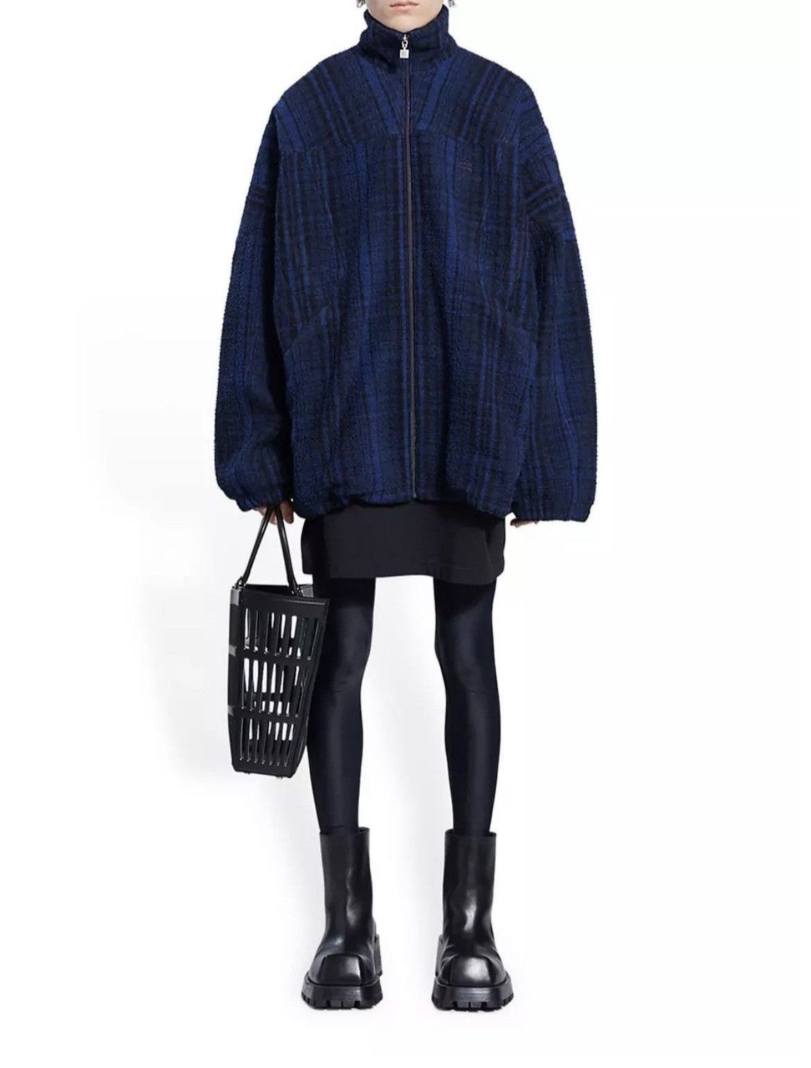 Balenciaga Fleece Tracksuit Jacket Size US M / EU 48-50 / 2 - 1 Thumbnail