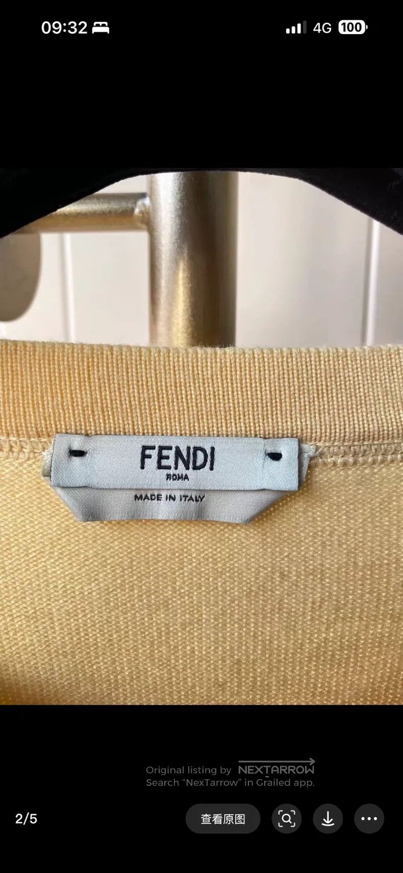 Fendi Fendi Cashmere sweater Size S / US 4 / IT 40 - 2 Thumbnail