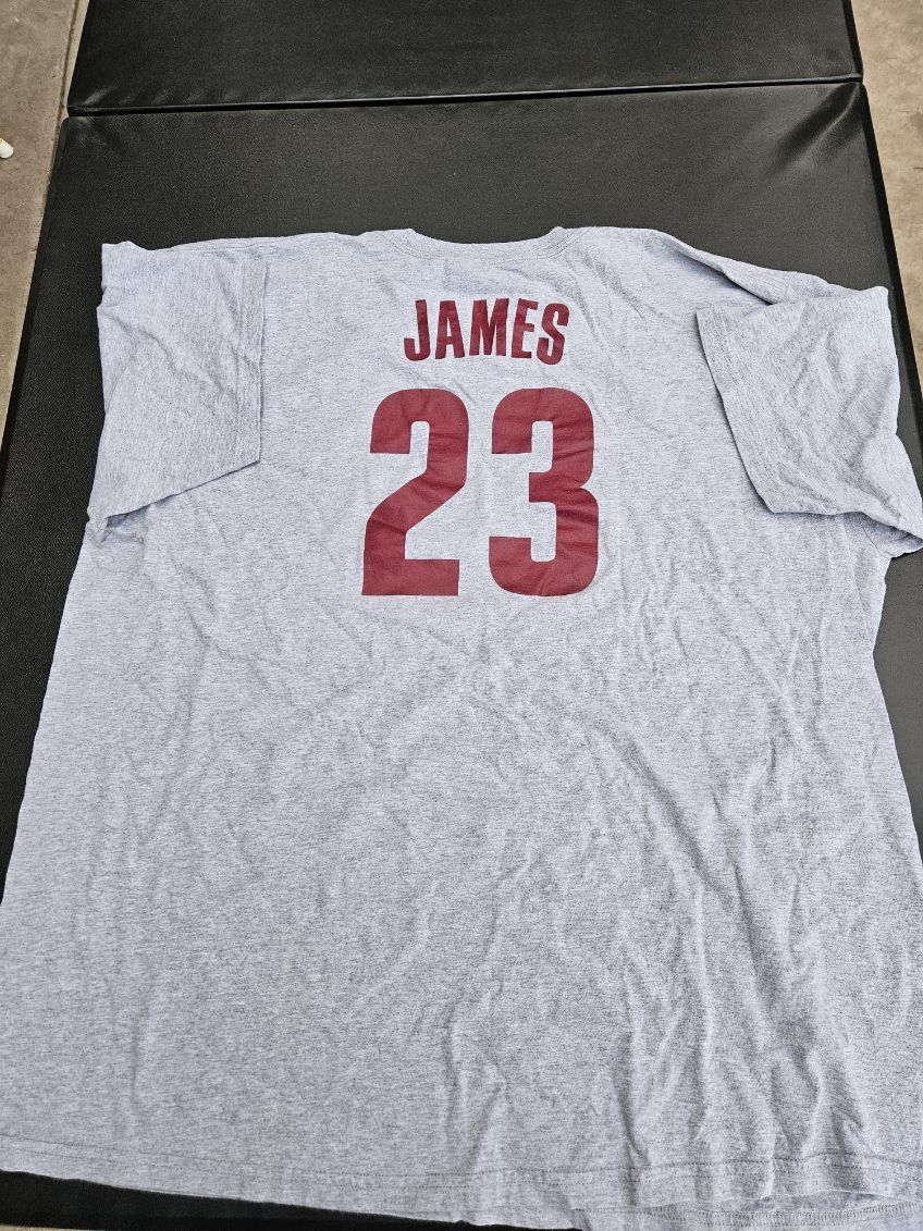 Adidas Lebron James Cleveland Caveliers 2016 NBA Finals Adidas Tee Size US XXL / EU 58 / 5 - 2 Thumbnail