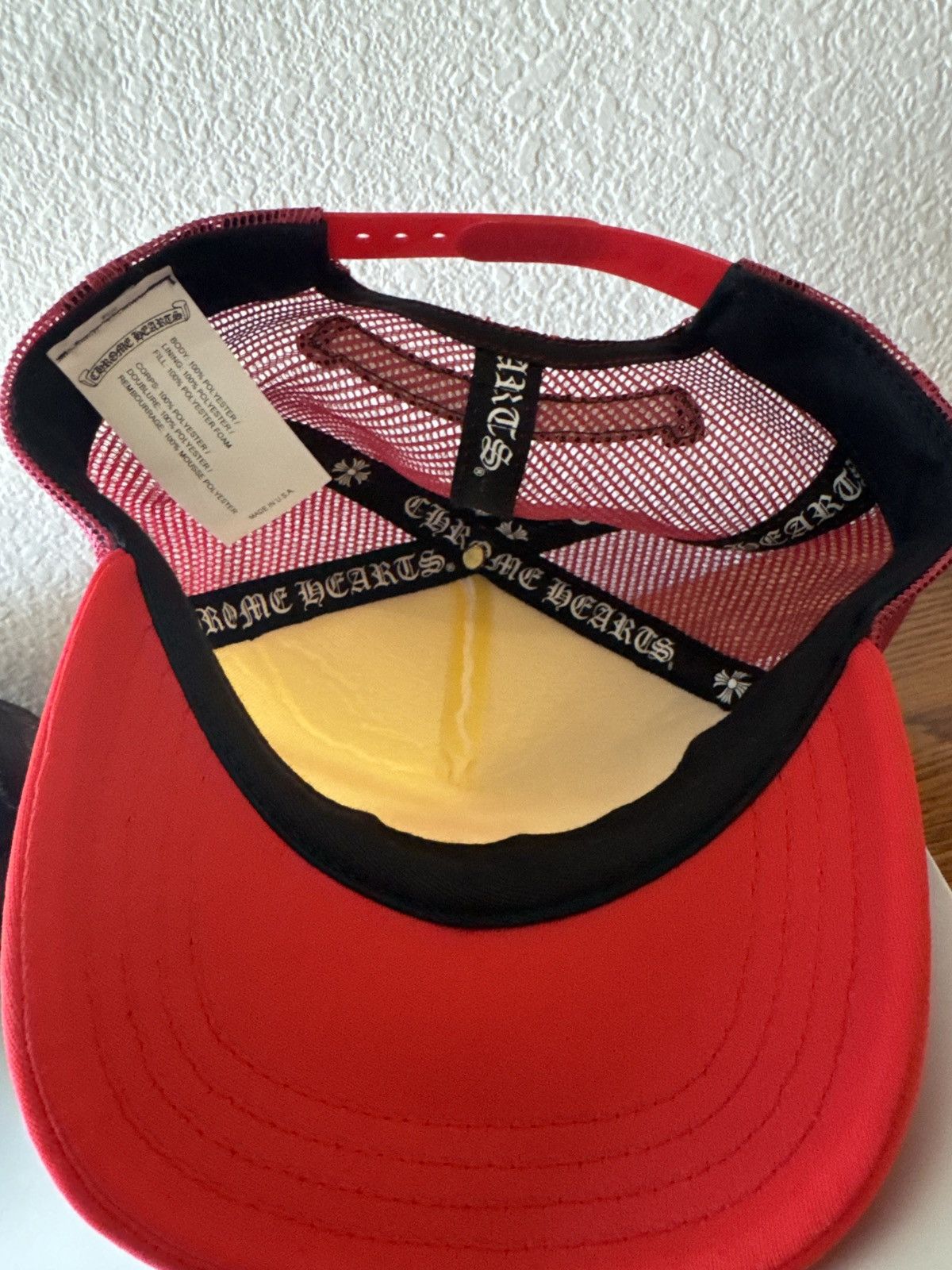 Chrome Hearts CH king taco trucker hat Size ONE SIZE - 4 Thumbnail