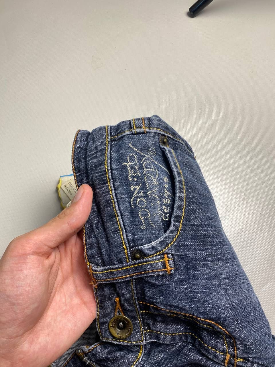 Ed Hardy Vintage Jeans Yk2 Ed Hardy Skinny Size 24" / US 00 / IT 34 - 4 Thumbnail