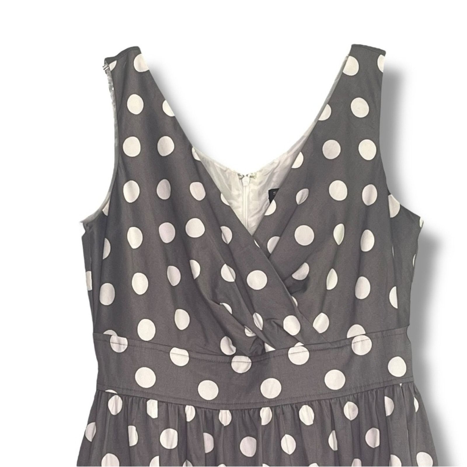 Other Signature by Robbie Bee polka dot sleeveless summer dress Size S / US 4 / IT 40 - 6 Thumbnail