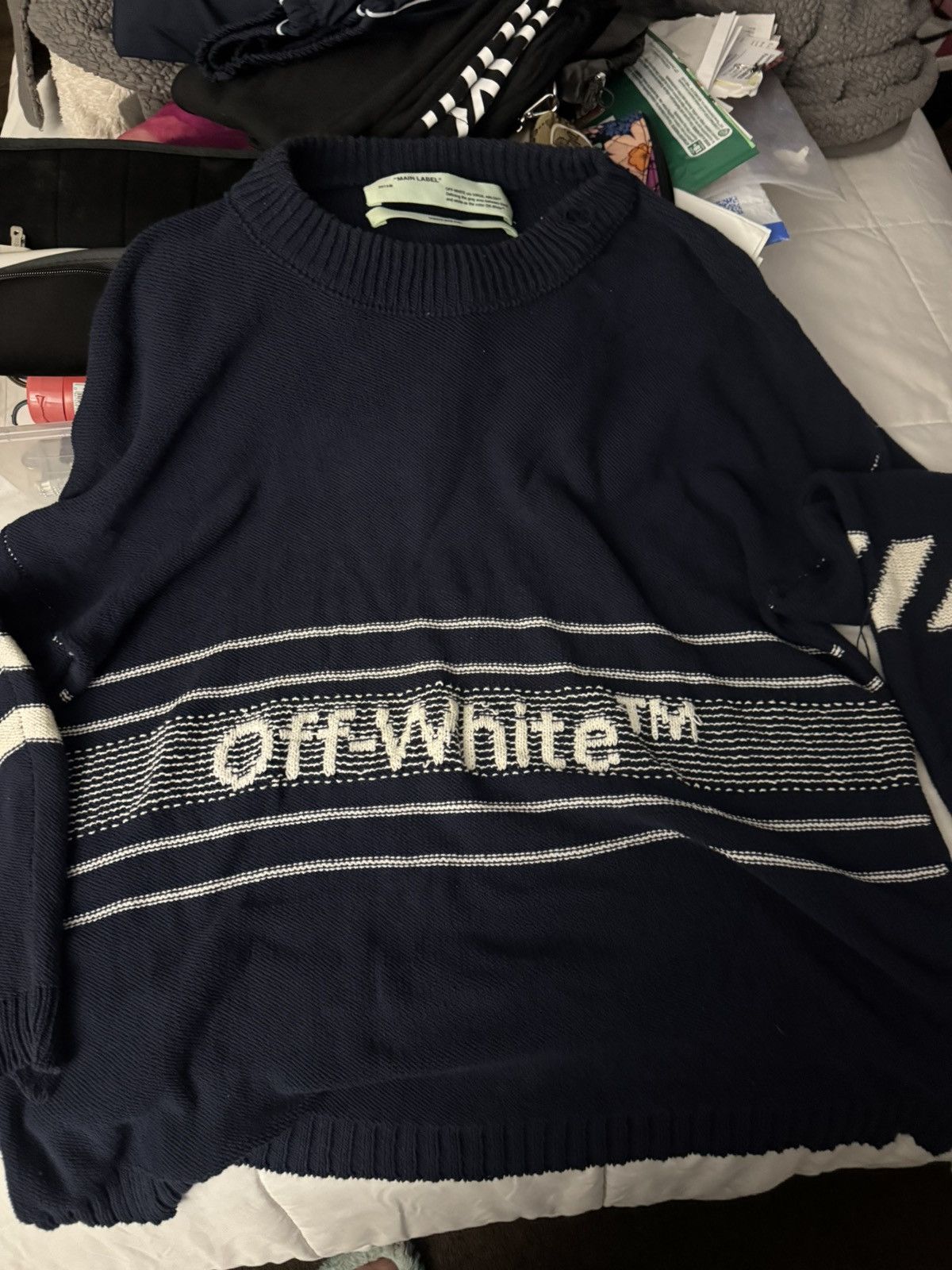 Off-White Off-White Knitwear Sweater Size US L / EU 52-54 / 3 - 1 Thumbnail
