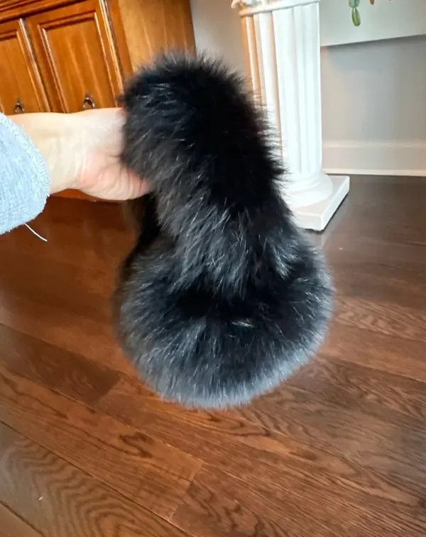 Japanese Brand Hirohata x Miho Genuine Fur Earmuffs For Winter Size ONE SIZE - 3 Thumbnail