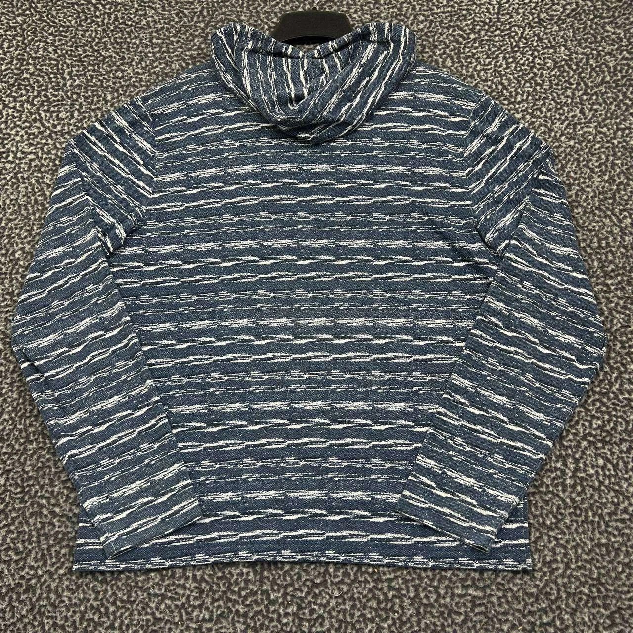 American Rag American Rag Hoodie Men Striped Pullover Long Sleeve XL Size US XL / EU 56 / 4 - 2 Thumbnail