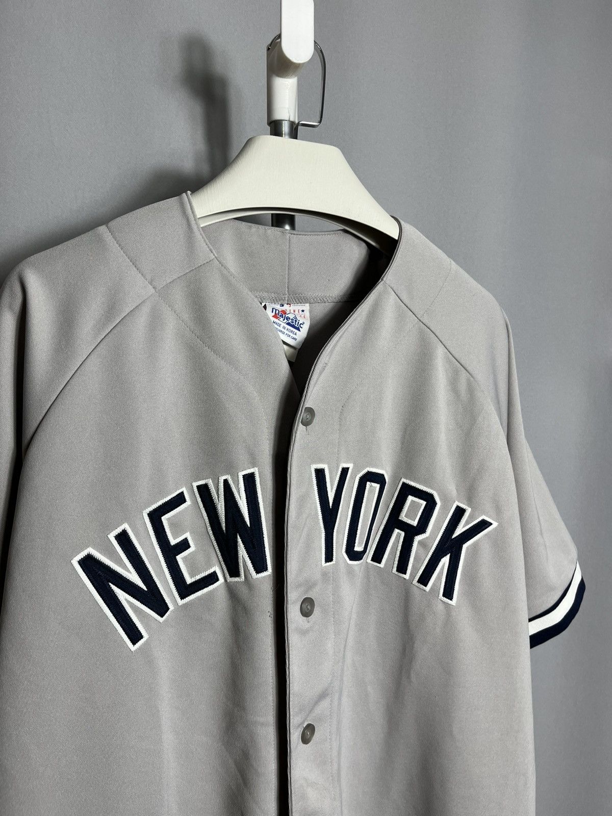 Majestic New York Yankees Majestic MLB Baseball Jersey Shirt Rare Size US XXL / EU 58 / 5 - 2 Thumbnail