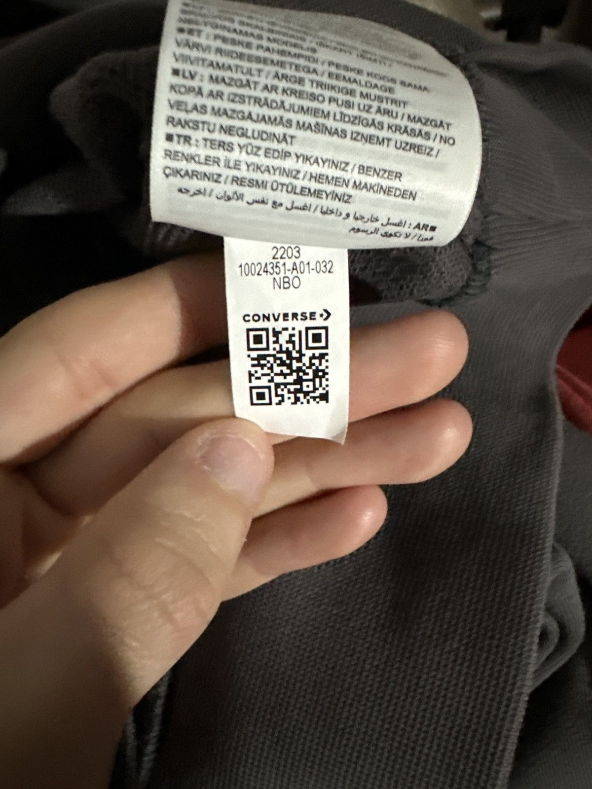 A-COLD-WALL* × Converse Hoodie Comverse A Cold Wall Size US M / EU 48-50 / 2 - 5 Thumbnail
