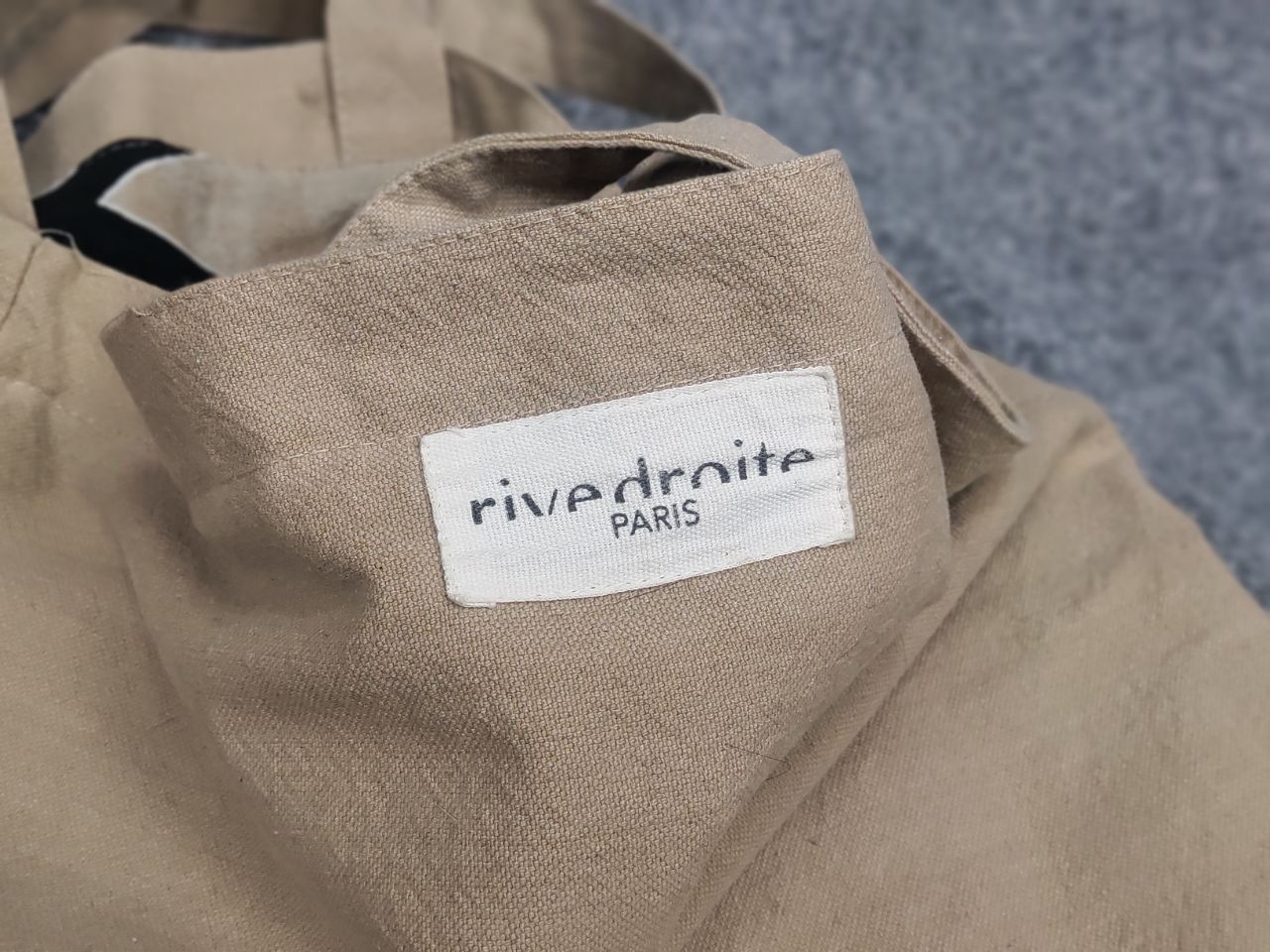 Other Rive Droite Paris Design Double sided Cotton Beige tote Bag Size ONE SIZE - 15 Thumbnail
