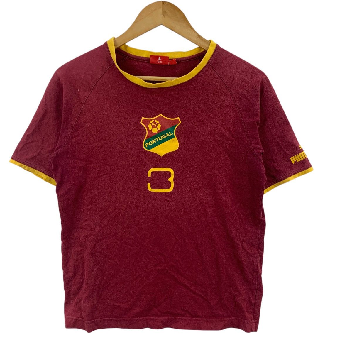 Puma PUMA x PORTUGAL PEPE National Team Football Tee Shirt Top Size S / US 4 / IT 40 - 4 Thumbnail