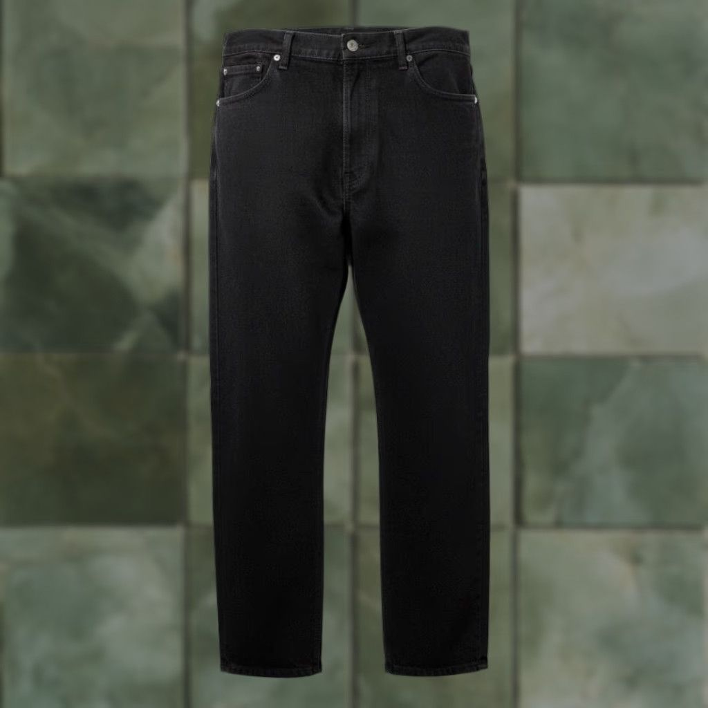Levi's Levi's 505 Jeans Mens 42x32 Black Rinse Straight Regular Fit Denim Zip Fly Size US 42 / EU 58 - 1 Thumbnail