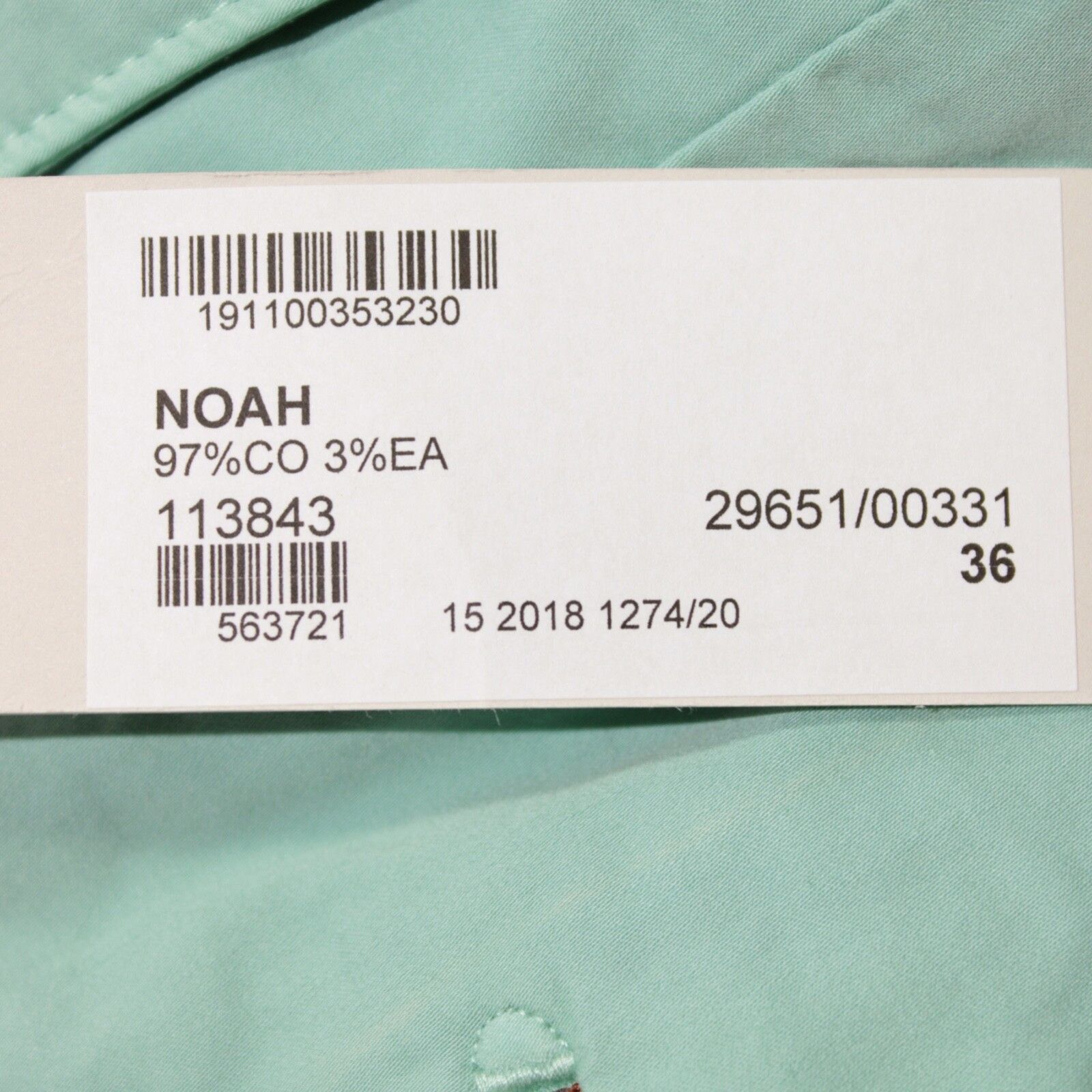 Zanella Zanella New with tags Chino Size 36 US In Green Size US 36 / EU 52 - 4 Thumbnail