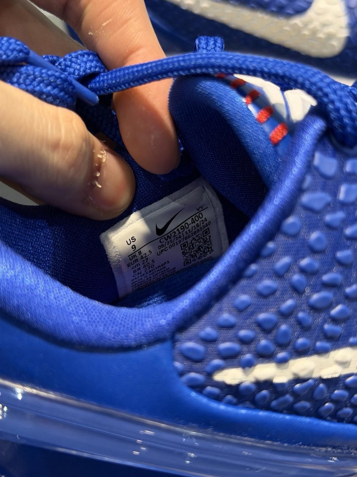 Nike 2025 Nike Kobe 6 Protro “Dodgers” Brand New Men’s Size 9 New Size US 9 / EU 42 - 10 Thumbnail