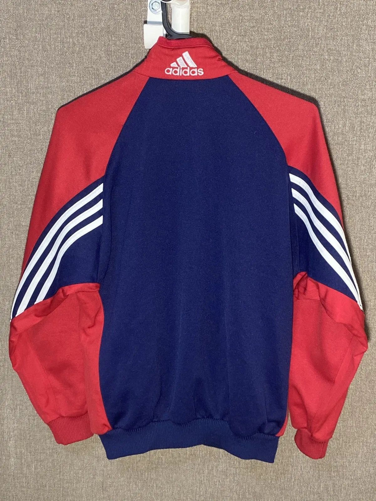 Adidas 90s Vintage F.C Bayern Munchen x Adidas Junior Zipped Jacket Size US S / EU 44-46 / 1 - 5 Thumbnail