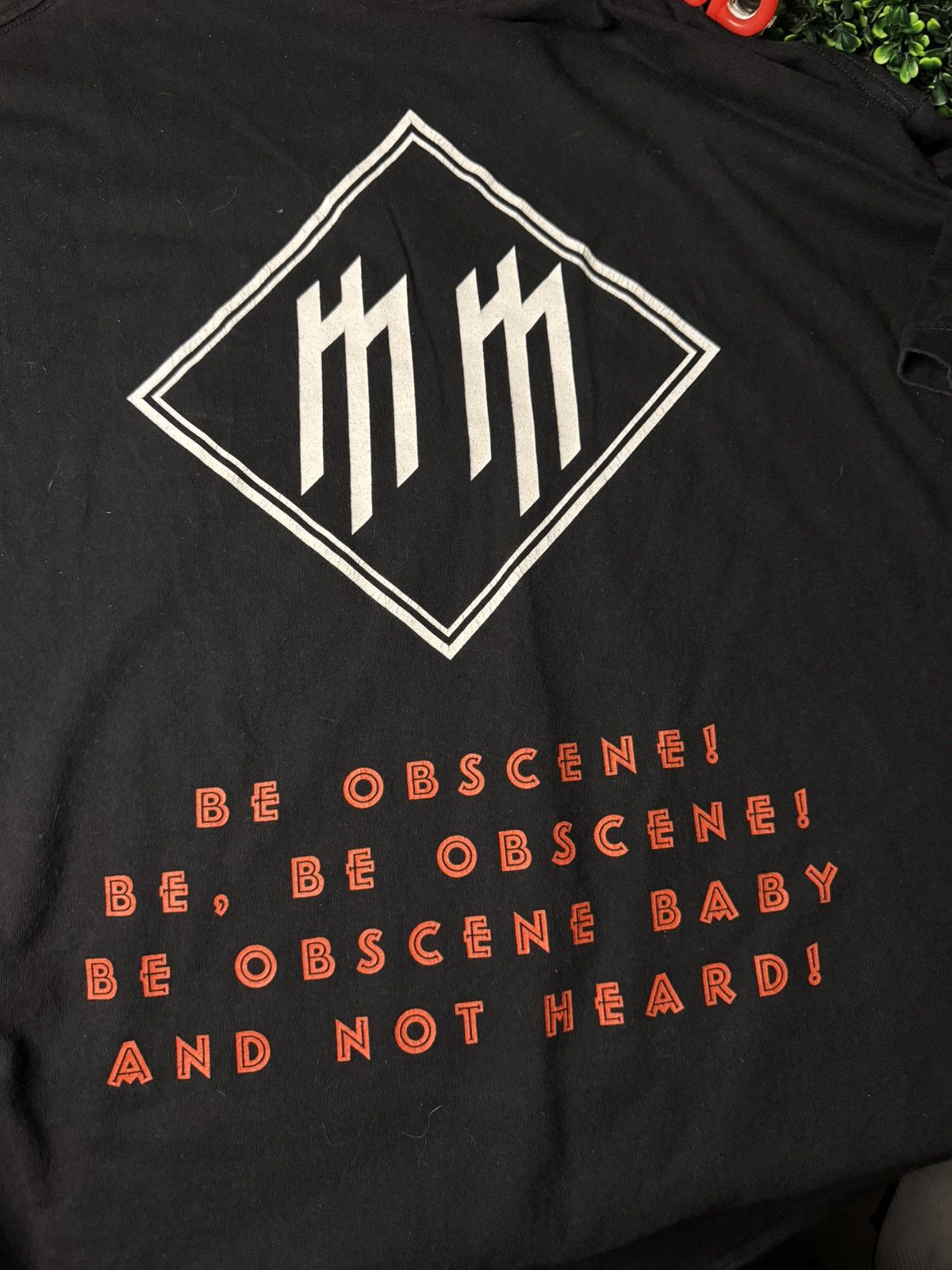 Marilyn Manson Marilyn Manson mob scene tee Size US XL / EU 56 / 4 - 5 Thumbnail