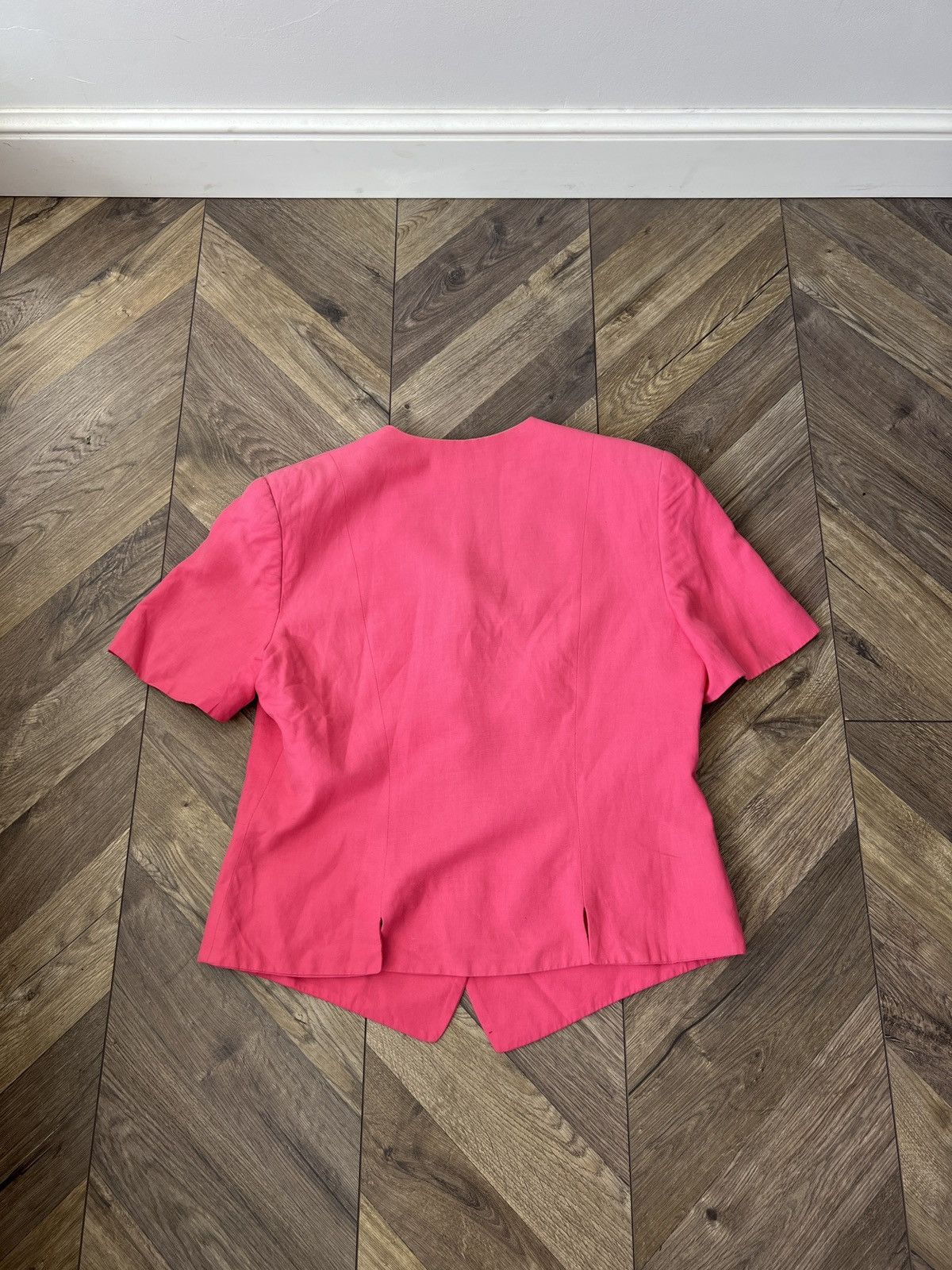 Other Vintage Electre Paris Women’s Suit Pink Skirt Set 80s 90s Size M / US 6-8 / IT 42-44 - 14 Thumbnail