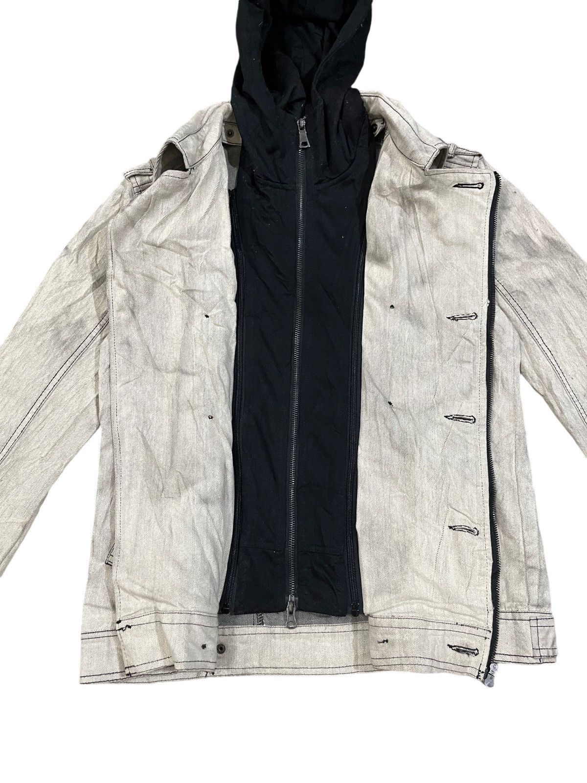 In The Attic Vintage Beige In the Attic Biker Denim Size US M / EU 48-50 / 2 - 6 Thumbnail