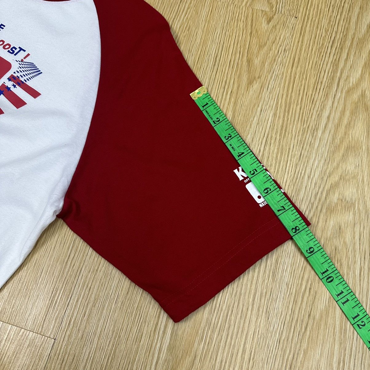 Majestic Vintage 90s Majestic MLB Baseball Raglan TShirt A716 Size US L / EU 52-54 / 3 - 6 Thumbnail