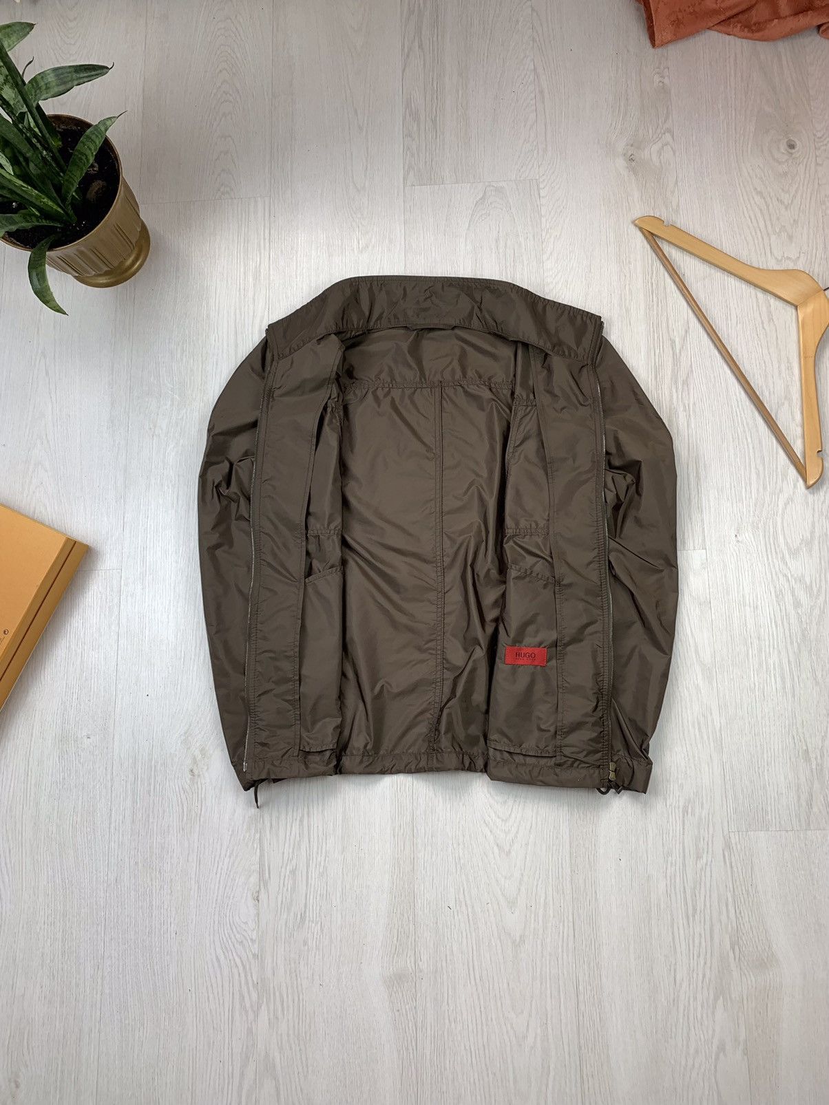 Hugo Boss HUGO BOSS Multipocket Full Zip Jacket Brown Size S Size US S / EU 44-46 / 1 - 6 Thumbnail