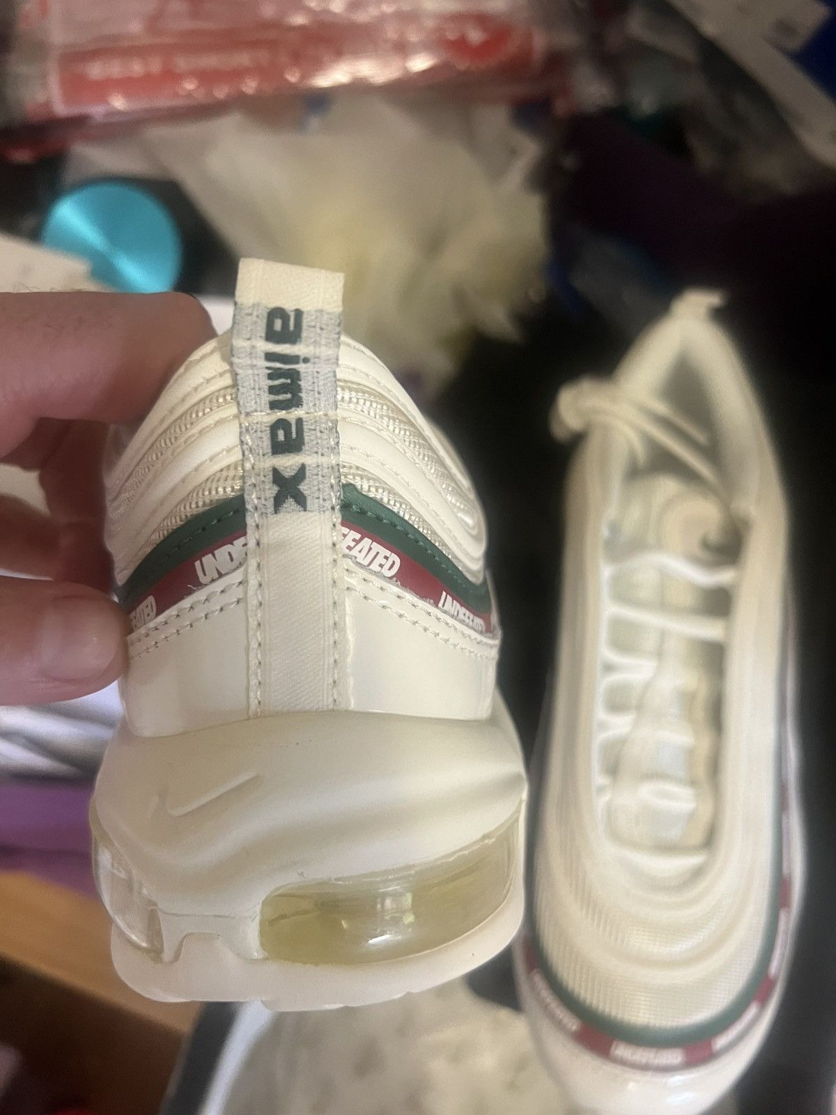 Nike Nike Undefeated x Air Max 97 OG Sail White Size 10 Size US 10 / EU 43 - 8 Thumbnail