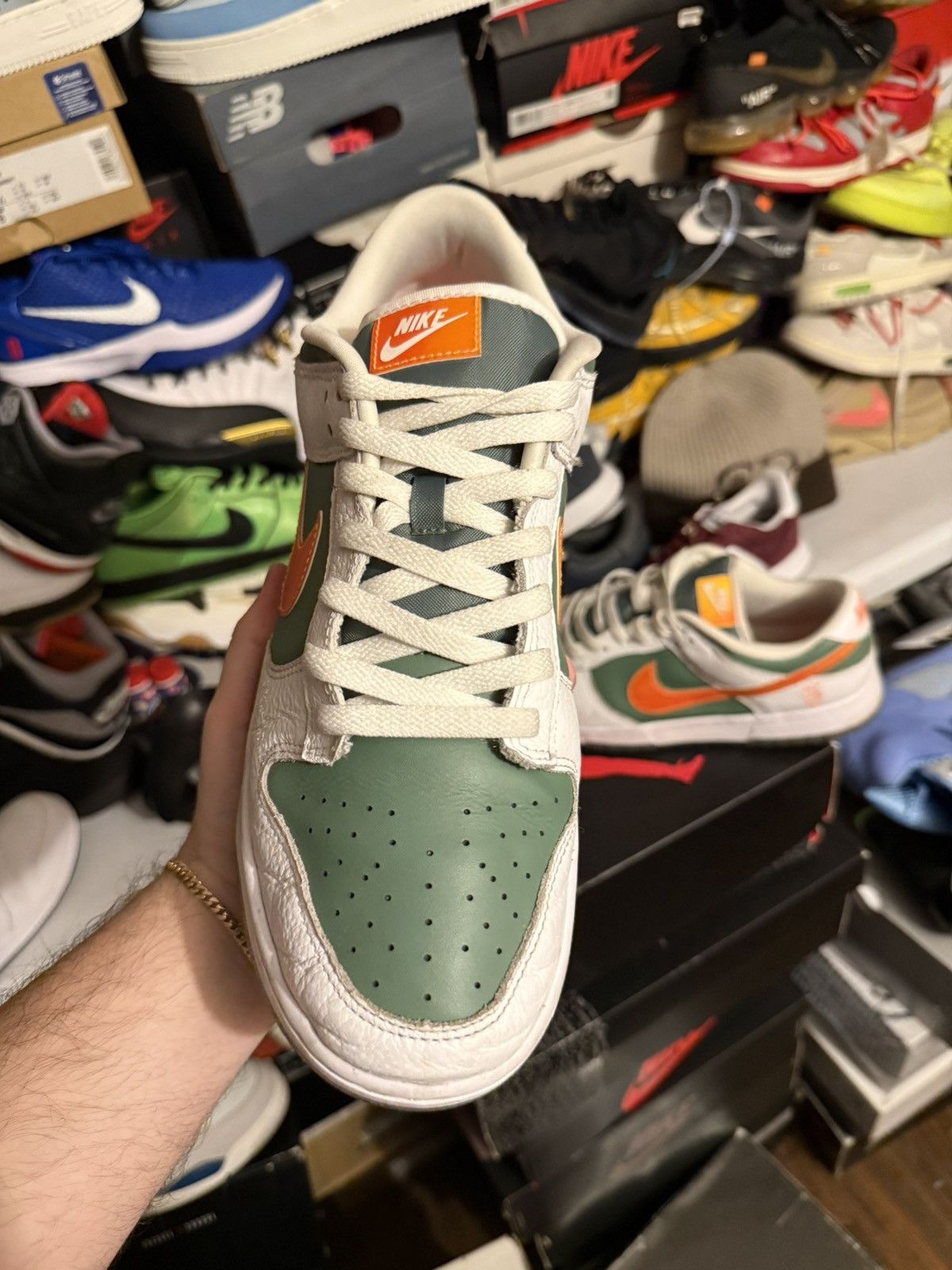 Nike Nike dunk low Ny vs Ny sz 12 Size US 12 / EU 45 - 2 Thumbnail