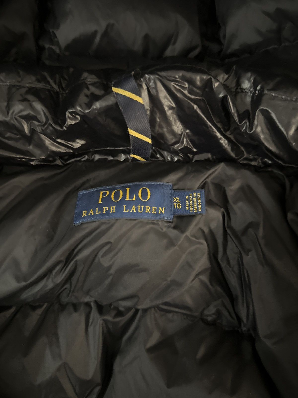 Polo Ralph Lauren Black Men’s Polo Puffer Coat Size US XL / EU 56 / 4 - 4 Thumbnail