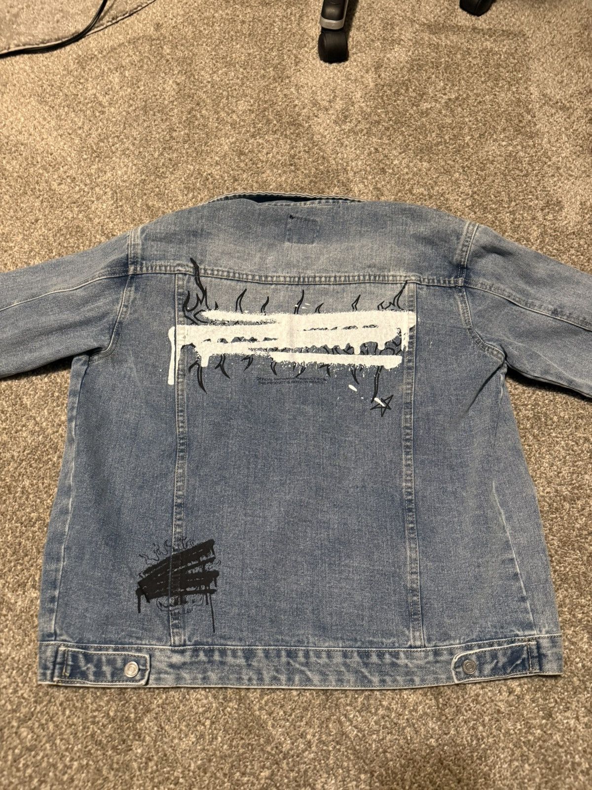 Boohoo BoohooMAN Denim Jacket Size US L / EU 52-54 / 3 - 6 Thumbnail