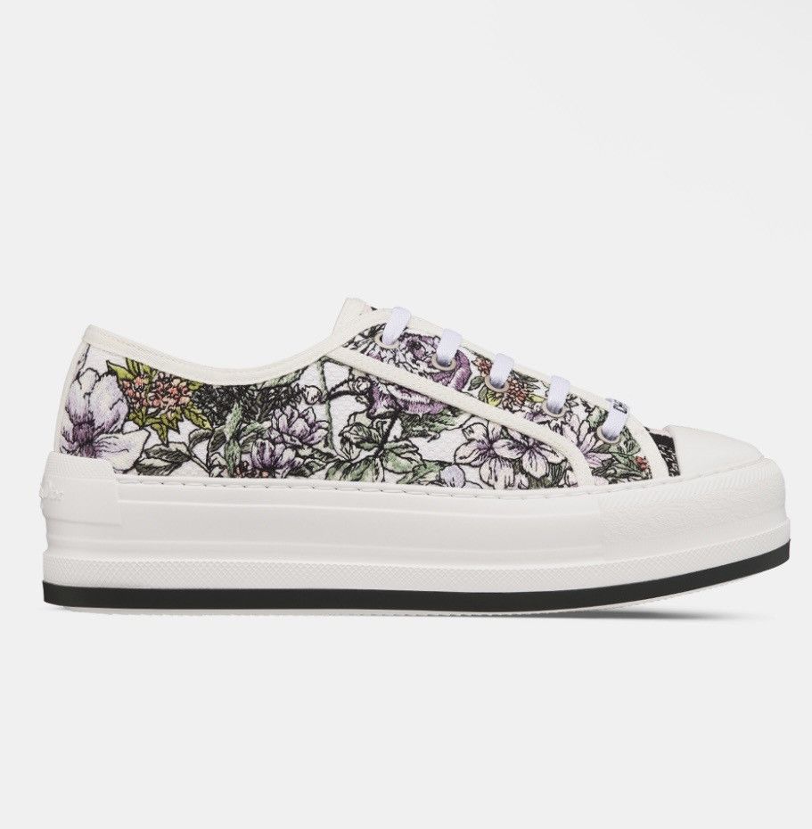 Dior Dior WALK'N'DIOR PLATFORM SNEAKER White Multicolor Size US 9 / IT 39 - 3 Thumbnail