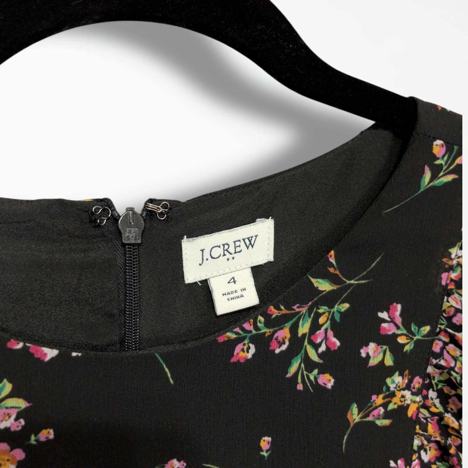 J.Crew J.Crew Floral Ruffle Maxi Dress Size S / US 4 / IT 40 - 8 Thumbnail