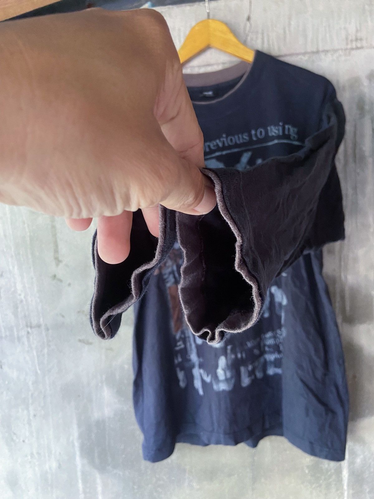 Japanese Brand PUNK STYLE THE NIGHT PREVIOUS TO USING LONG SLEEVE Size US XL / EU 56 / 4 - 4 Thumbnail