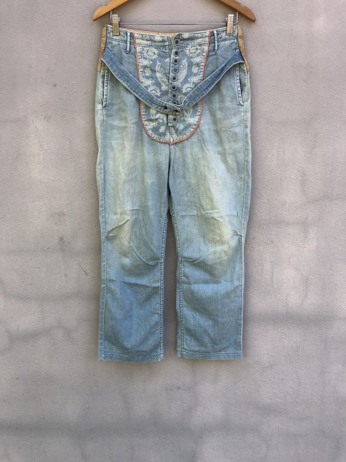 Kapital Kapital Reconstructed Denim Size US 27 - 4 Thumbnail