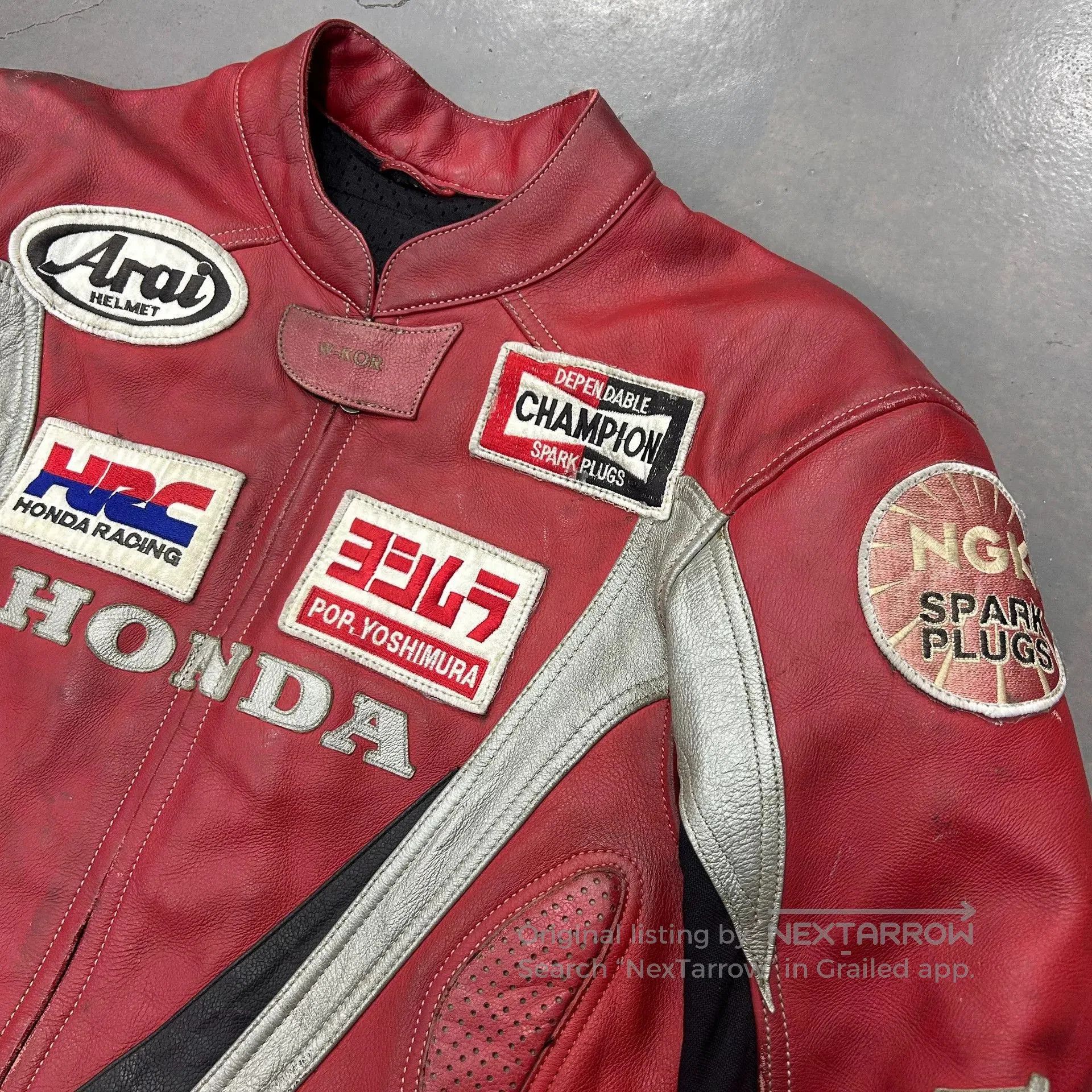 Vintage Vintage Honda Leather Jacket. Size US M / EU 48-50 / 2 - 5 Thumbnail