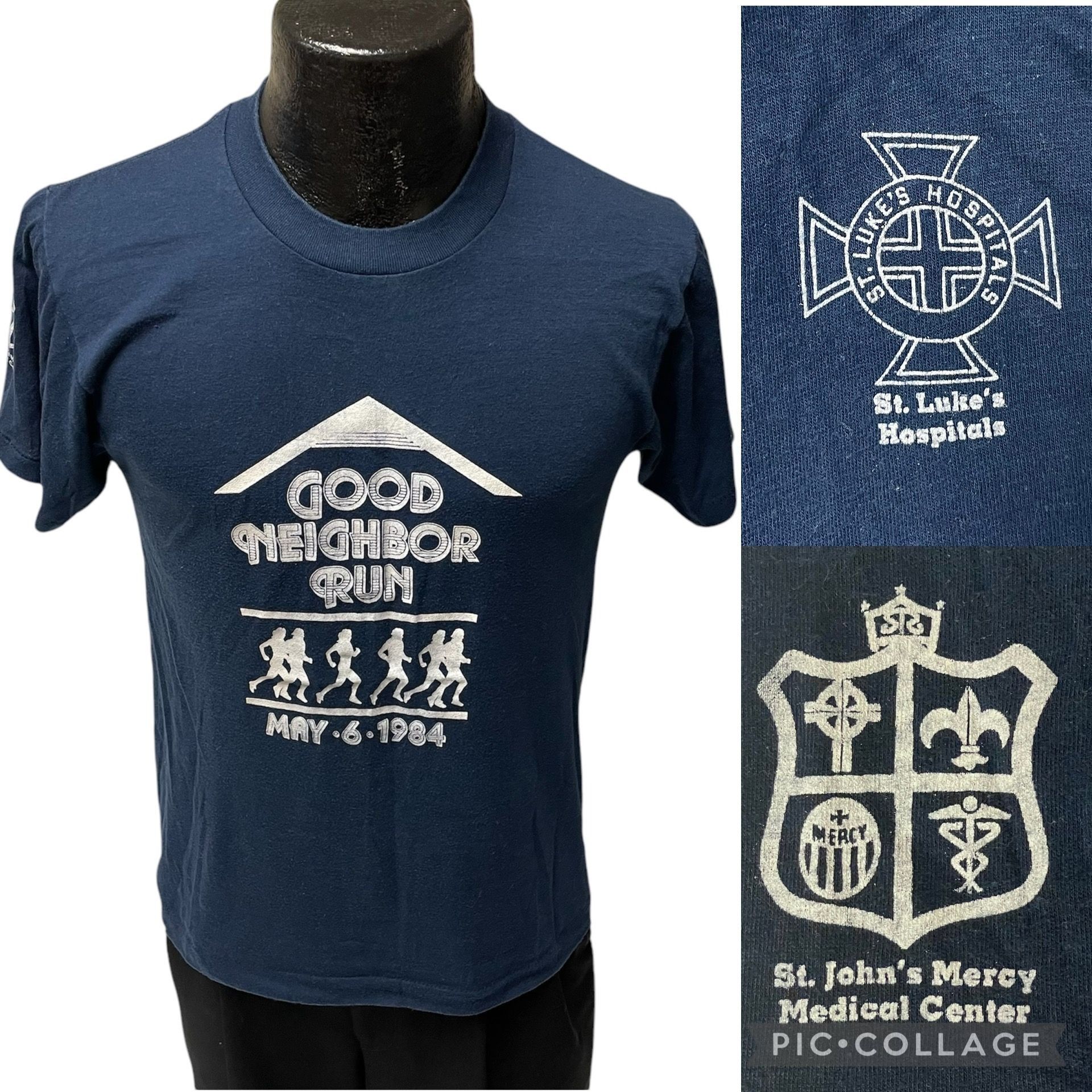 Other Vtg Screen Stars 1984 GOOD NEIGHBOR RUN 50/50 T Shirt Size US M / EU 48-50 / 2 - 1 Thumbnail