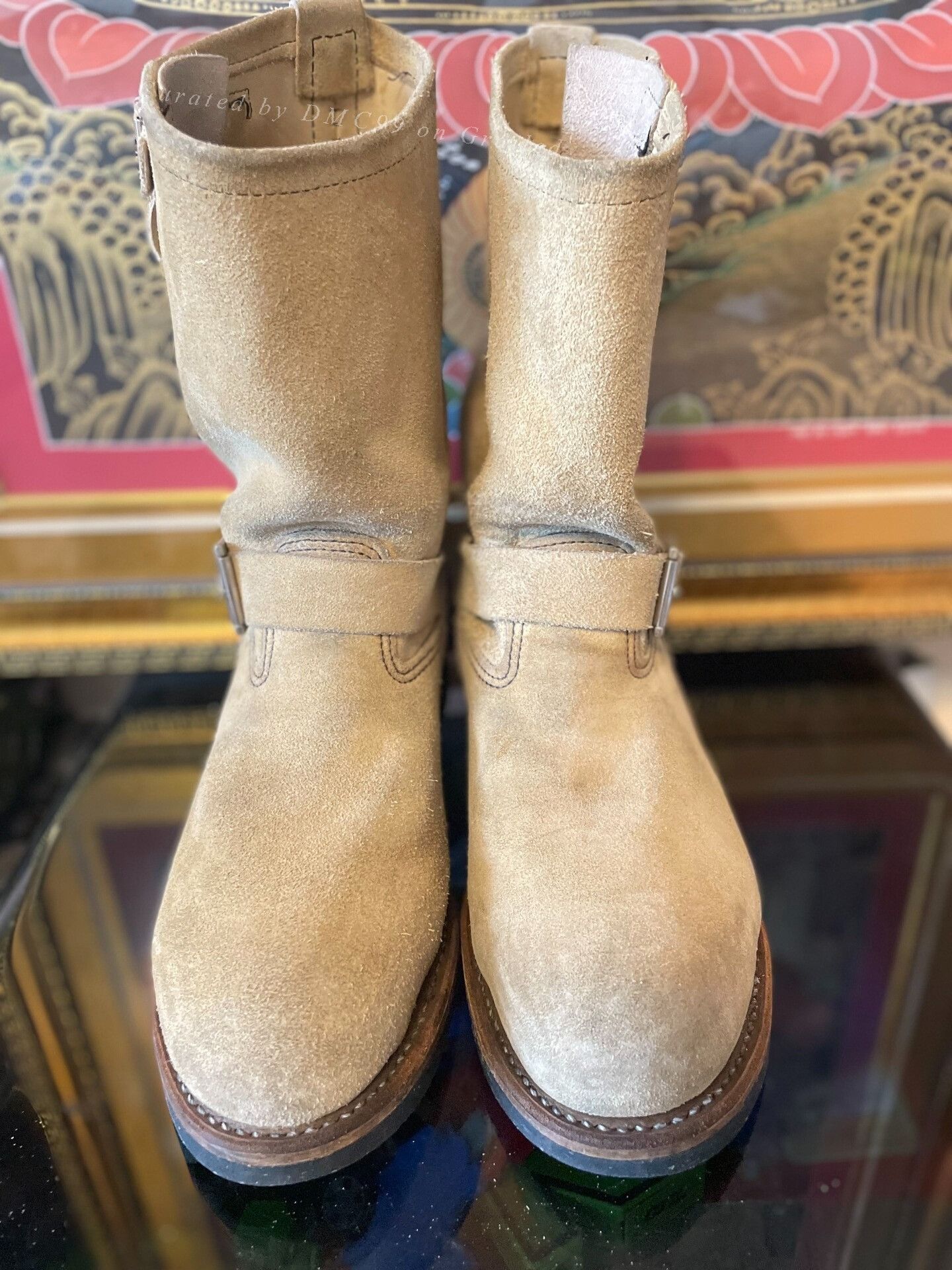 Red Wing Rare Red Wing 8812 Copper Abilene Roughout Engineer Boots