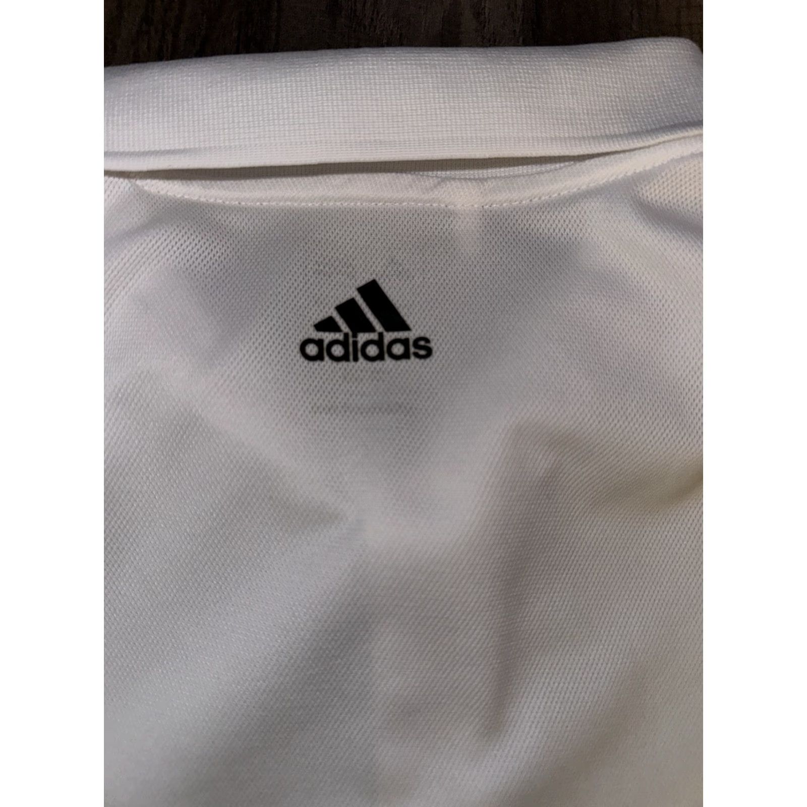 Adidas Adidas Golf Polo Shirt White Medium 21x25 Mens Polo Shirt White Medium Adidas Golf Polo Mens Size US M / EU 48-50 / 2 - 6 Thumbnail
