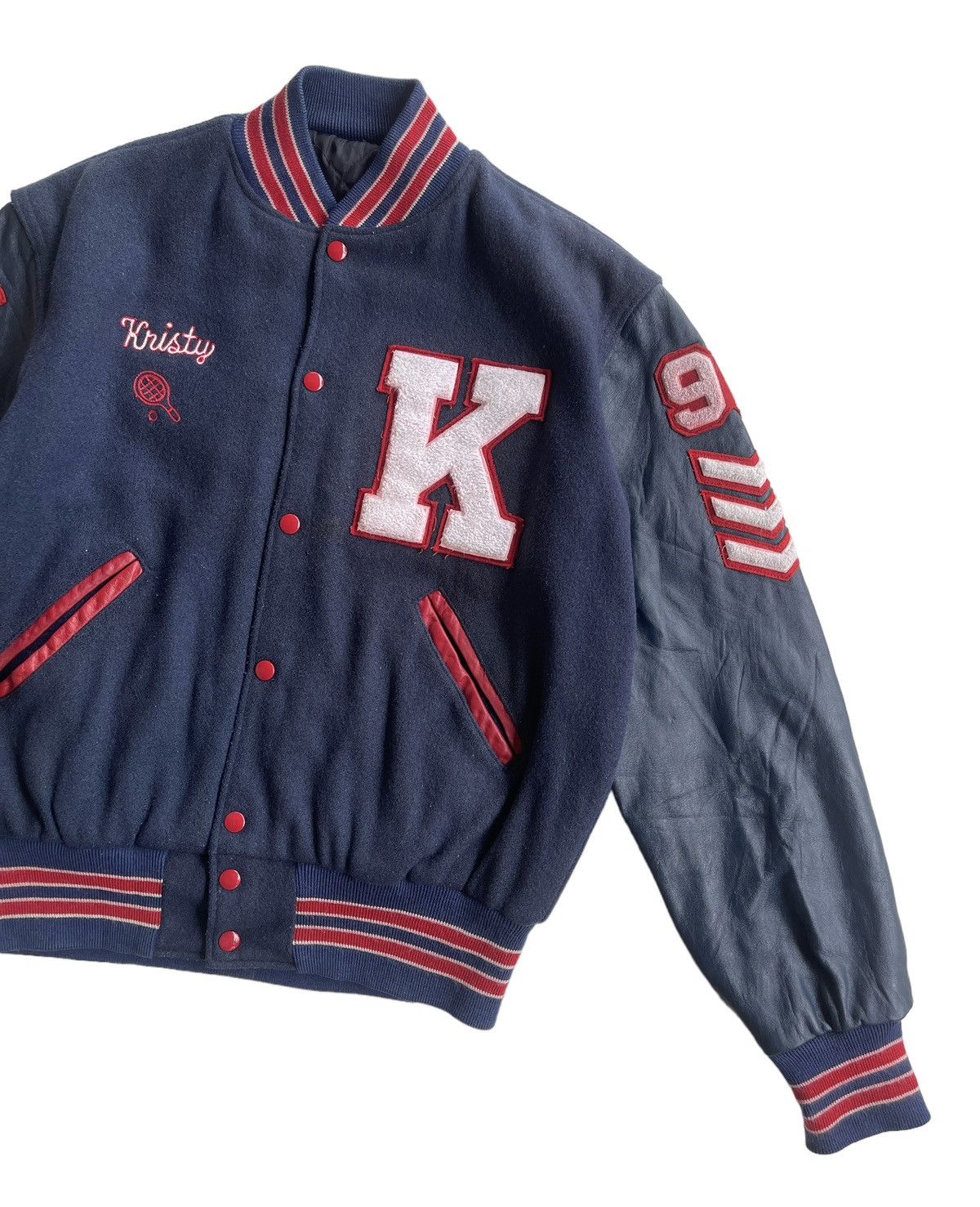 Delong Vintage 70s Delong Kennedy Varsity Jacket Size US M / EU 48-50 / 2 - 5 Thumbnail