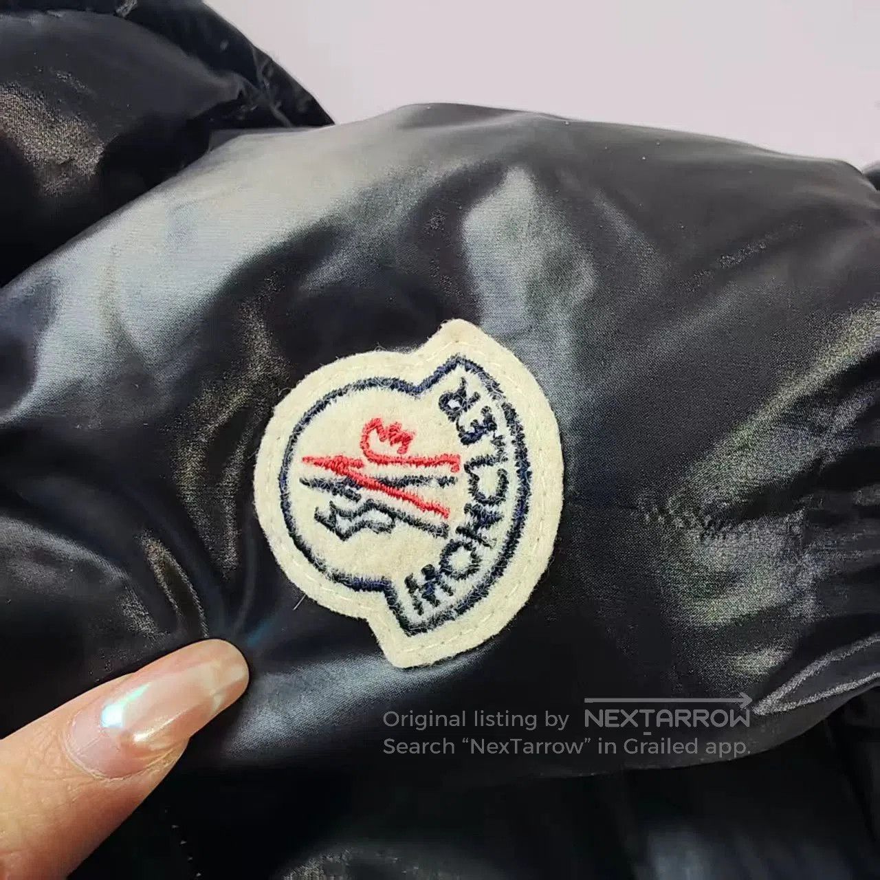 Moncler moncler black puffer jacket with stand collar. Size US S / EU 44-46 / 1 - 6 Thumbnail