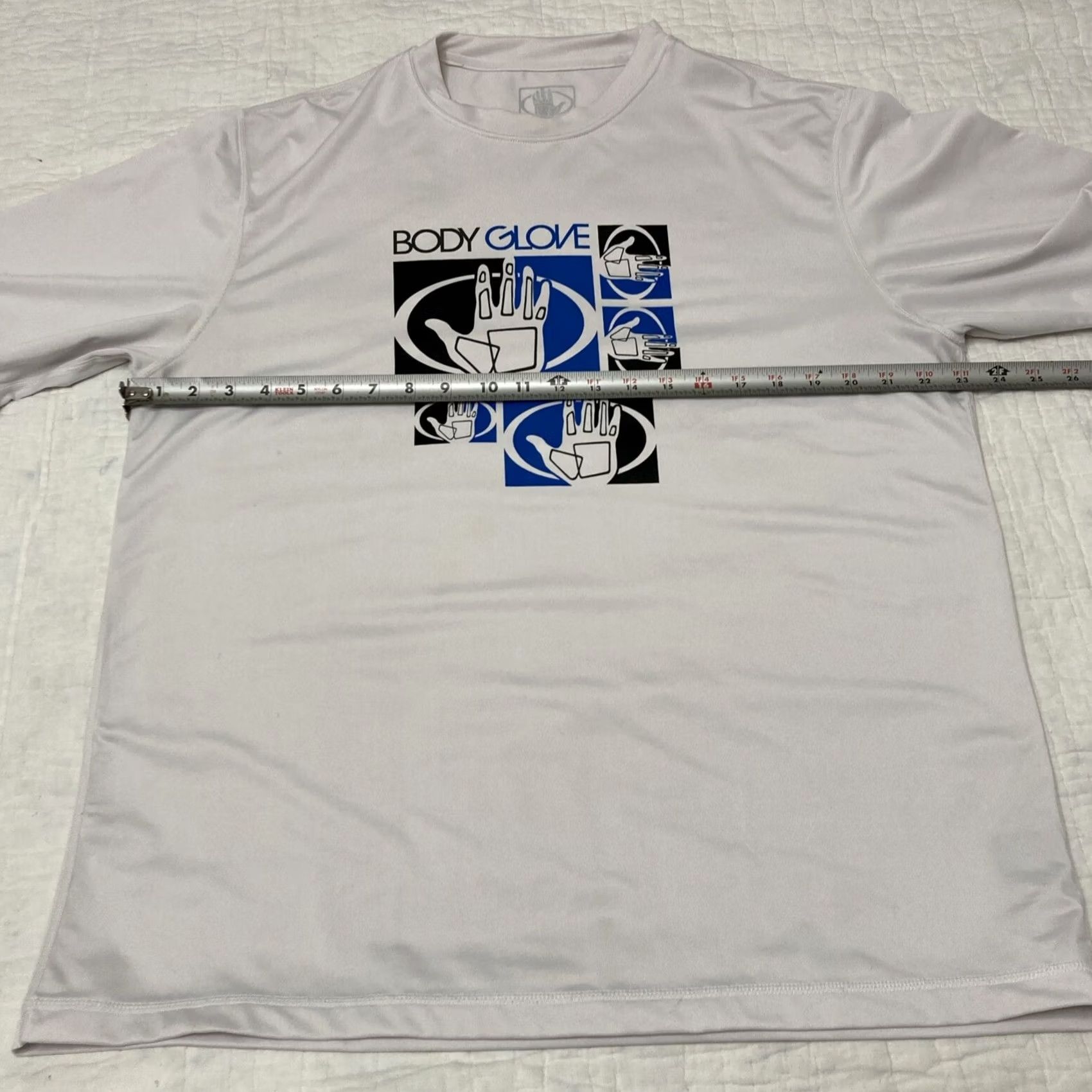 Body Glove Body Glove T-Shirt White Short Sleeve UV Protection XL Mens Activewear Shirt Size US XL / EU 56 / 4 - 5 Thumbnail