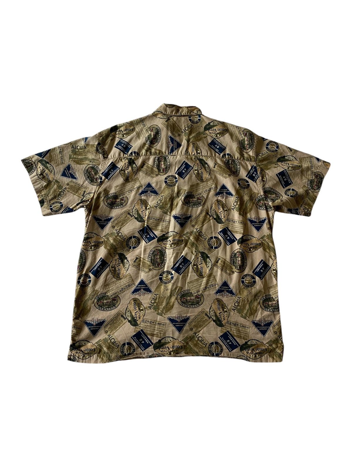 Pendleton Vintage Pendleton Button Up Shirt Luggage Label Men’s Medium Size US M / EU 48-50 / 2 - 3 Thumbnail