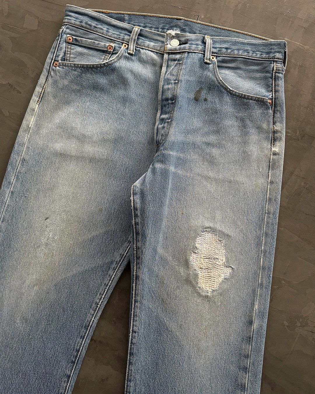 Levi's 2000s levi's 501 jeans Size US 33 - 5 Thumbnail
