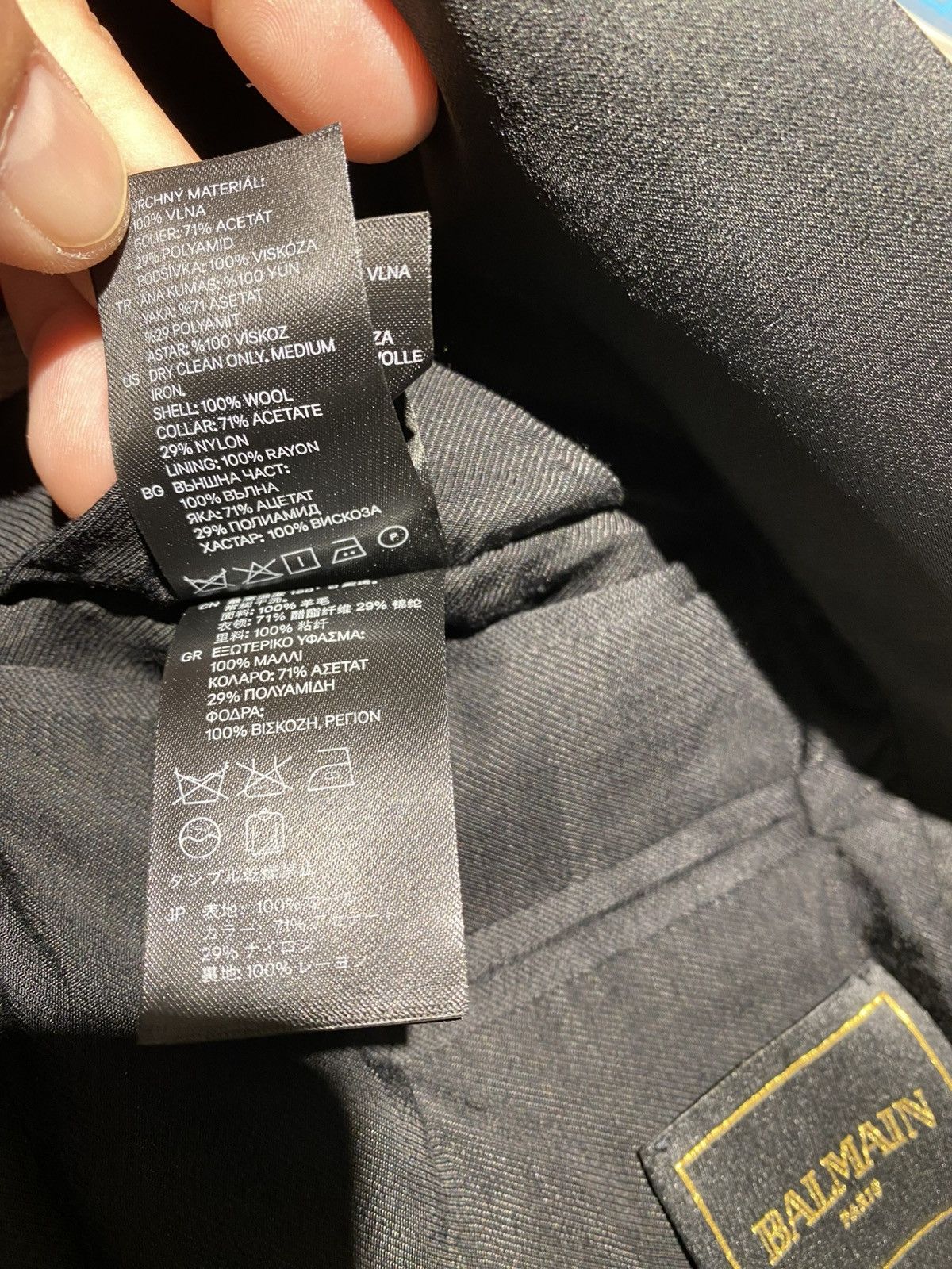 Balmain Balmain X H&M double-breasted Blazer 2015 Size 38R - 12 Thumbnail