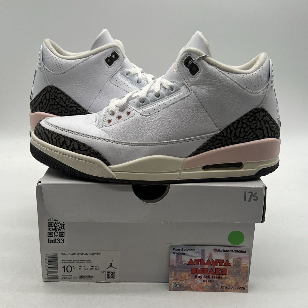 Jordan Brand Wmns air Jordan 3 Neapolitan Size US 10.5 / IT 40.5 - 1 Thumbnail
