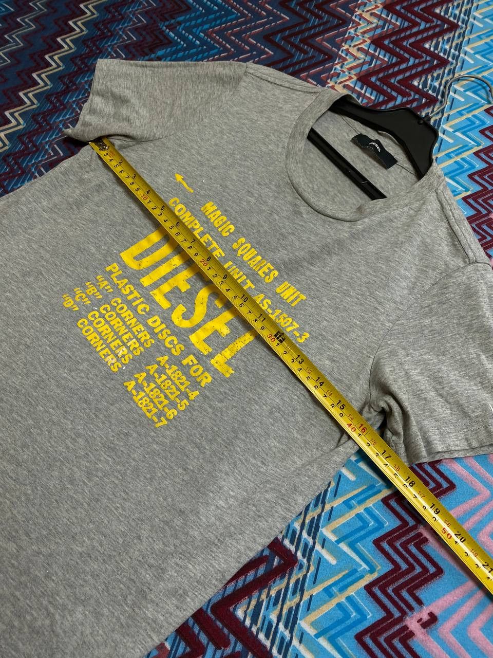 Diesel × Vintage VINTAGE Y2K DIESEL BIG LOGO AVANTGARDE TEE ARCHIVE STYLE Size M / US 6-8 / IT 42-44 - 9 Thumbnail